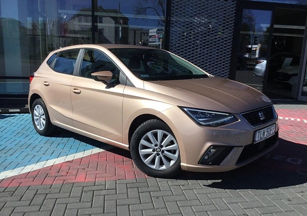 Seat Ibiza cena 45900 przebieg: 45997, rok produkcji 2017 z Zawiercie małe 79